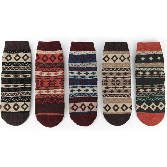 Women Warm Winter Thick Boots  Socks Christmas Gift Box - Picture 3 of 9